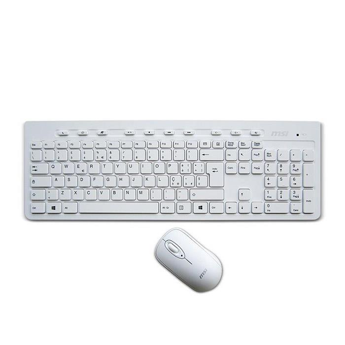 کیبورد و موس بی سیم ام اس آی مدل KG-1116 MSI KG-1116 Wireless Keyboard and Mouse